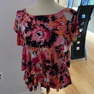 Womens triple layer it blouse